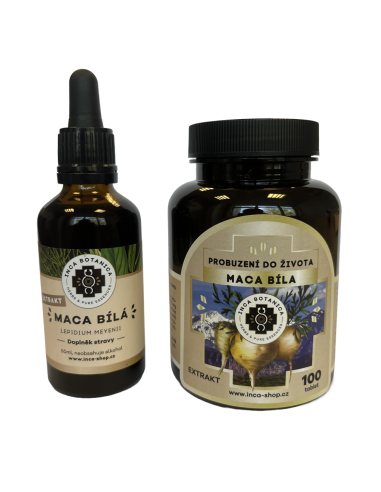 Maca biela talety + extrakt